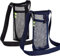 HOUSON 2 Stück Trinkflaschenhalter， Wasserflaschenhalter,Tragbare Flaschentasche mit verstellbarem Schultergurt Handytasche für Kinder Sport Gym Wandern Camping(Schwarz Blau)