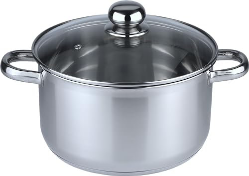 aro Olla, acero inoxidable, ¯ 24 cm, 5 L, con tapadera, inducci—n