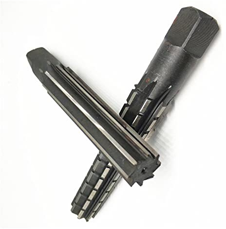 2PCS/Set Hand Reamers Set MT0/MT1/MT2/MT3/MT4/MT5 Steel Fine/Rough-Edge Morse Taper Reamer for Milling Finishing Cutter Tool JIYAMI'EN (Size : MT1)