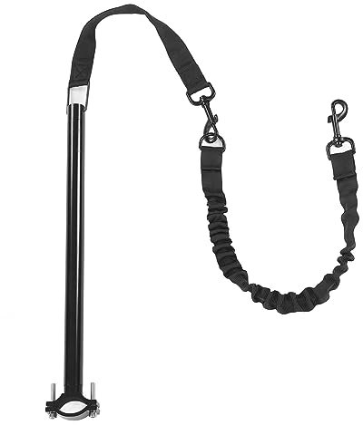 Fahrrad-Hundeleine, einziehbare Hunde-Fahrradleine, Hundeleine für Fahrradfahren, Nylon-Metall-Haustierleine für Radfahren, Training, Joggen, Outdoor-Übungen