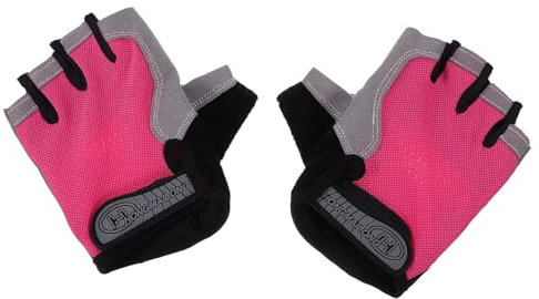 PACKOVE Herren Damen Outdoor Sport Handschuhe Halbfinger Design Atmungsaktiv für Radfahren Wandern Mehr