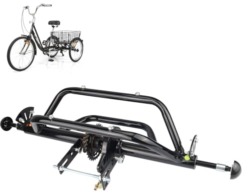WEEROCK Tricycle Rear Axle Tricycle Conversion Kit 7 Speeds, 5/8Inch Axle(15.8mm) for 20 24 26 Trike, 3 Wheel Bikes