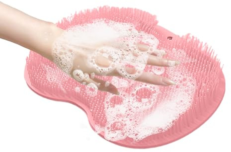 Tappetino per doccia, tappetino per massaggio ai piedi, tampone per la pulizia posteriore per il bagno, stuoia per lo sposatore doccia ad asciugatura a secco per bagno, vasca da bagno, hotel, piscina