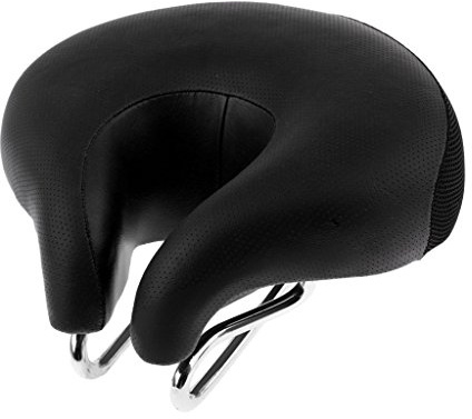 SGerste cykling delad näsa cykel sadel cykel sits kudde dyna 18 x 19 x 9 cm garanterar säkerheten för nattridning