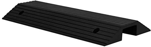 Rampe de seuil de pont 80x40x8 cm Caoutchouc