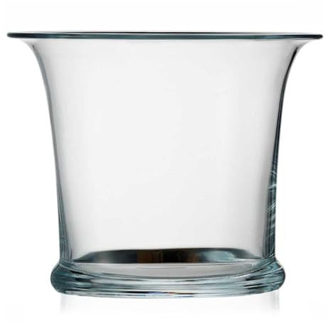 Stölzle Lausitz Sekt- & Weinkühler Classic Ø 26 cm – Eleganter Flaschenkühler für Sekt, Wein & Champagner – Mundgeblasener Sektkühler aus bleifreiem Kristallglas – Spülmaschinenfest & Made in Germany