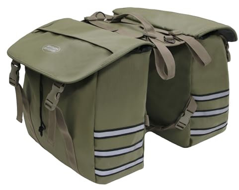 MYDAYS OUTDOOR Panniers Bike Bags,Bicycle Saddle Bags,Large Capacity Reflective Strip,Bike Trunk Bag with Panniers,Bicycle Storage Bag,Bike accessories
