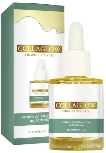 Huile Corporelle Raffermissante au Collagène,Huile Raffermissante Corps,Collagen Lifting Body Oil,Huile Corporelle Liftante au Collagène,Beauty Lady Huile Lifting au Collagène pour le Corps,30ml