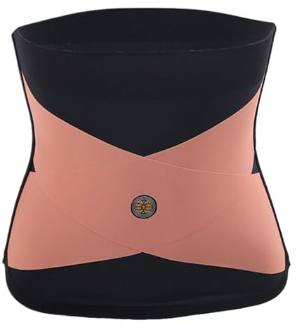 Magbälte – postpartum mage wrap – midjetränare för kvinnor – sömlöst återhämtningsbälte för kvinnor – lämpligt för daglig användning oavsett om du är hemma, på gymmet eller under resor