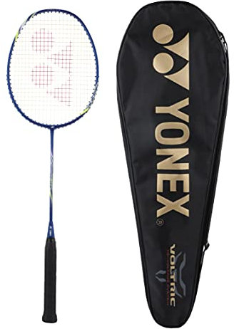 YONEX Graphite Voltric Lite 20I Badmintonschläger (G4, Dunkelblau, 77 g, 13,6 kg Spannung)