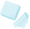 TUKEVA 100 Stück Schmuckreinigungstuch Wiederverwendbares Poliertuch 8 x 8 cm Poliertuch für Schmuck für Schmuck Poliertuch für Silber Gold Messing (Blue)