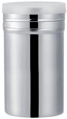 Premium Stainless Steel Chocolate Shaker, Stainless Sel Shaker Fine Mesh Sugar Sifter, B603J4Bq With Lid For Coffee, Cappuccino, Large Size