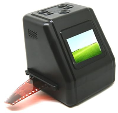 Film & Slide Scanner Converte 135/126/110mm Slides/Negativi in Digital JPEG Foto Scanner diapositive Film