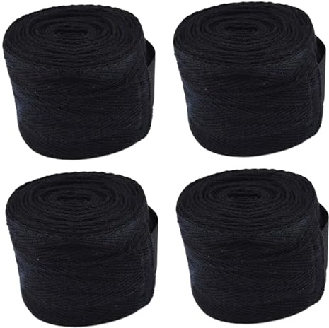 Bandages pour les mains, 4 bandages pour les mains de boxe, 5, 5 mètres x 2 pouces de boxe en coton, bandage compression élastique pour poignet, gants intérieurs d'entraînement pour arts martiaux