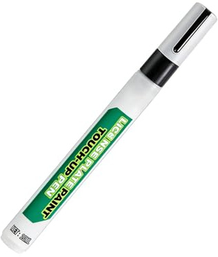 Penna per vernice auto – 20 ml, rigenerazione delle targhe sbiadite – registrandosi | rimozione | riparazione vernice auto 2 in 1 con pennello e penna per superficie lucida, usura, UV Reg