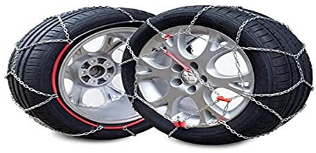 Snovit E9 NEO Schneeketten aus Metall | 9 mm | TÜV ÖNORM geprüft Größe 50 passend für: 145_R15-165_R13-145/80_R15-155/70_R15-165/65_R15-165/65_R16 5/70_R14-165/80_R13-175/55_R15