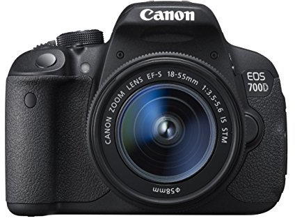 Canon EOS 700D Digital SLR Camera (EF-S 18-55 mm f/3.5-5.6 IS STM Lens, 18 MP, CMOS Sensor, 3 inch LCD) (Renewed)