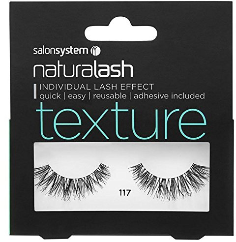 Salon System Natural Lash Effect, Number 117, Black Texture