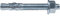 Fischer FWA 8x80 Ancorante con fascetta espandente per applicazioni non strutturali su calcestruzzo non fessurato, 50 Pz