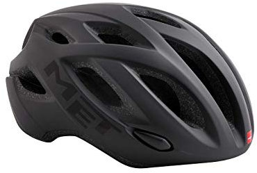 MET Unisex Idolo Fahrradhelm, Black matt, M EU