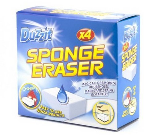 Duzzit Sponge Eraser - Stain and Mark Remover (Pack of 8)
