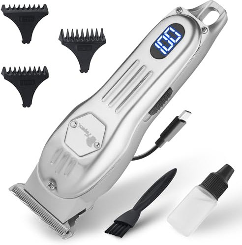 Fagaci Haartrimmer Herren, Extrem feiner Schnitt, Konturen Haarschneidemaschine 0 mm, Haarschneidemaschine Profi, Trimmer Herren Konturenschneider & Barttrimmer, Hair Trimmer for Men