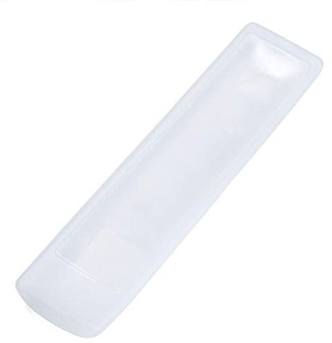 Universal TV Smart Remote con Protector Case - Control Universal con Funda Protectora Impermeable De Silicona para Air Conditioner 21x5cm - Transparente