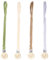 Schnullerkette, 4 Stück Baby Schnullerkette Clip Schnullerkette Junge und Mädchen Baumwolle Schnullerband Schnullerkette Stoff Schnullerkette Holz für Lätzchen Dreieckstuch Sauger