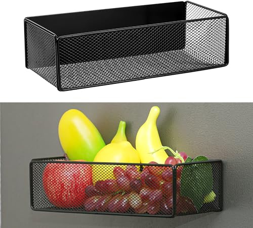 MICHIHOMIE Magnetisk kryddhylla, kryddställ, kylskåp, platsbesparande köksorganisation för kryddburkar och kryddflaskor