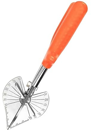 NUOBESTY corte de ángulo cortador de canaletas herramienta de corte manual cizallas canaletas cizalla canal multifuncional de polivinilo Naranja