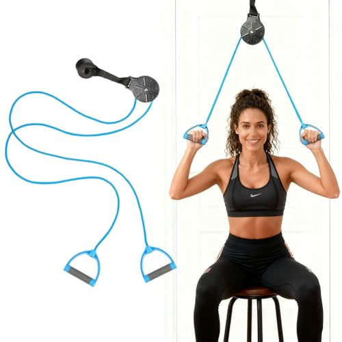 Flintronic Carrucola per Esercizi Braccio, Trx Fitness da Casa, Attrezzi Palestra Casa, Allenamento Sospensione per Palestra in Casa, Alleviare la Spalla Congelata