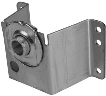 Schellenberg 10241 Muro con Cuscinetto a Sfera Maxi, Montaggio Rullo Ottagonale nel cassonetto per tapparelle avvolgibili, Grigio, Ø 42 mm