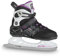 FILA SKATES 010421025 Primo Ice Lady Inline Skate Damen Blck/Gry/MAGENT Größe 37
