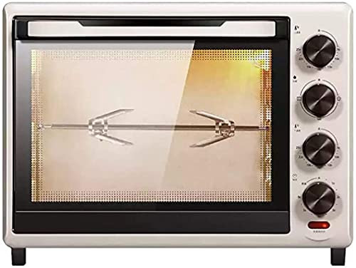 Forno a convezione, forno elettrico domestico completamente automatico da 32 litri di grande capacità, temporizzazione di 60 minuti, 5 modalità di temperatura Forno a convezione da cucina Vita felice