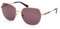 Gant Damen GA8100 Sonnenbrille, Shiny Deep Gold, 59/18/135