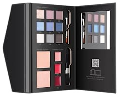 Deborah Milano - Trousse Set Regalo Donna Make Up Book Volume 1 Toni Freddi, Include Palette di Ombretti, Gloss, Rossetti e Polveri Viso dai diversi Finish e Colori, in Carta FSC