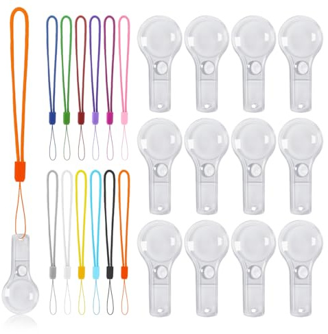 12 Mini Lupen - Lupe Handlupen mit 5/10-facher Vergrößerung. der ideale Begleiter für Entdeckungen mit der Lupe Kinder und als Leselupe für Ältere Menschen