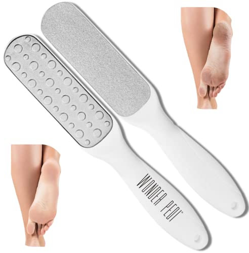 Wonder Pedi Hornhautentferner für die Füße- Hornhautentferner Lösung mit Metall-Fußfeile- Professionelle Spa-Pediküre-Fußpflege hornhautfeile Set Für Hornhaut Entfernen (Metall-Fußfeile)