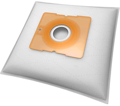 McFilter I 20 Staubsaugerbeutel kompatibel mit Grundig VCC3850, VCC 3850 A, formstabile Deckscheibe, inkl. Motorschutzfilter + Abluftfilter, Alternative zu Swirl Y 05