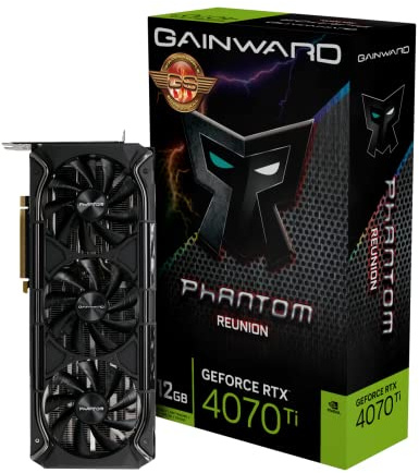 Gainward Europe Vaizdo plokštÄ GAINWARD RTX4070Ti Phantom Reunion GS 12GB GDDR6X 192b 3-DP HDMI