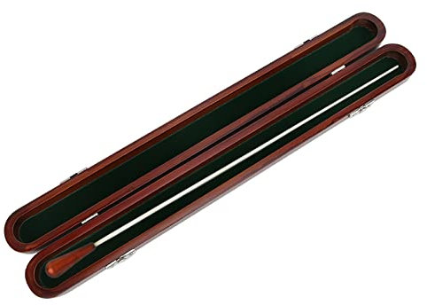 Hochwertiger Taktstockkasten aus Rotem Sandelholz, Ausgezeichnete Haltbarkeit, Außergewöhnliches Aussehen, 45,5 X 4 X 3,8 Cm Größe, Musikinstrumentenhalter