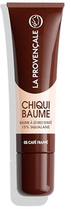 La Provençale Bio - Chiqui Baume à Lèvres - Booste l'Hydratation & l'Éclat - Teinte : Café Frappé (05)