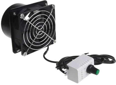 Mixnexorad Ventilador De Extracción | Extractor De Humos Con Función Absorción | Ventilador Mini Portátil Extractor De Aire Para Cocina Baño Ventana Y Aseo