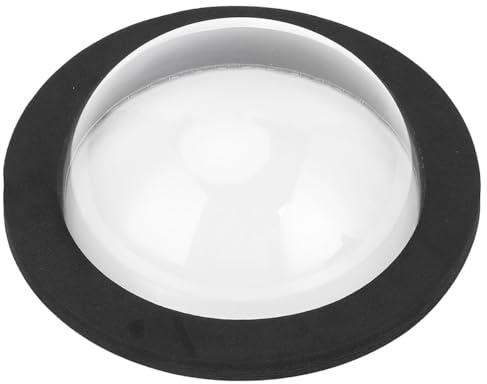 DUZEPA Cubierta flotante transparente para estanque, impermeabilizante, accesorio para estanque de peces, para jardín y patio. La cúpula redonda transparente protege a los peces y mejora la