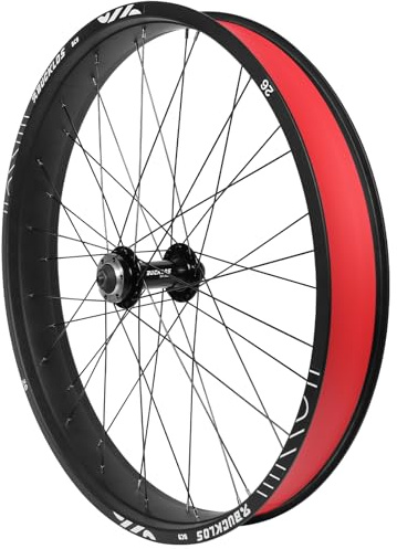 BUCKLOS 26 x 4.0 Inch Fat Tire Bike Wheel Front Mountain Bicycle Rim 135mm Hub 9mm Quick Release Wheelset Aluminum Alloy Disc Brake 36 14G Spoke for MTB Ebike Beach Snow Cruiser