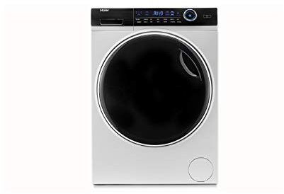 Haier I-Pro Serie 7 Lavatrice Slim 8 Kg, Libera Installazione, Carica Frontale, Classe A, 1400 Giri, 14 Programmi, Motore Direct Motion, Programma Refresh, 60 x 55 x 85 cm, Bianca - HW80-B14979
