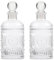 ULDIGI Vintage Carved Glass Aromatherapy Bottle 200Ml Diffuser for Home Decor Ideal for Essential Oils and Fragrance Storage