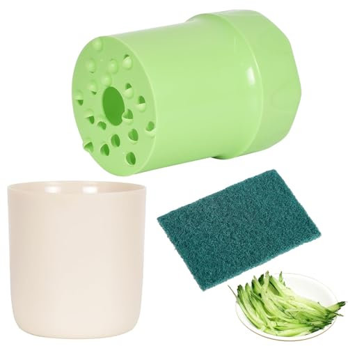 Ylinwtech Grattugia Rotativa Manuale Portare 1 Pezza per Pulire, Grattugia in Plastica per Mele, Grattugia per Mele,Utensile da Cucina Multifunzionale,Grattugiare Facilmente Le Mele,per Frutta