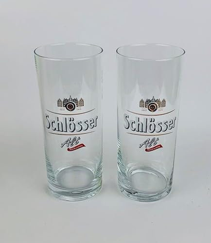 Schlösser Alt Gläser 0,3l / Gläser Bier Bierglas Altglas / 2er Set