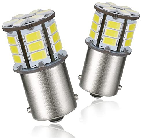 OBOLED 1156 BA15S P21W LED Lampadine 382 7506 24SMD 12V 24V per Auto LED Luce Retromarcia Parcheggio Posteriori Fanale DRL Marcia Diurna Fendinebbia